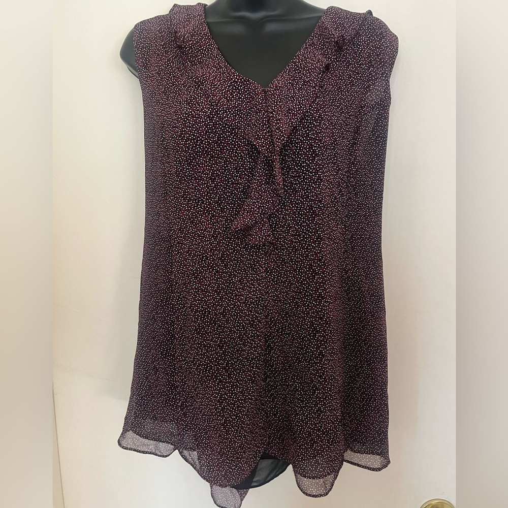 Marybelle Black and Pink Women's Top
